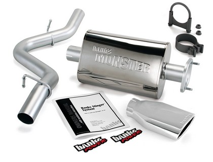 Banks Power 51311-B Monster Exhaust System for 91-95 Jeep 4.0L - Click Image to Close