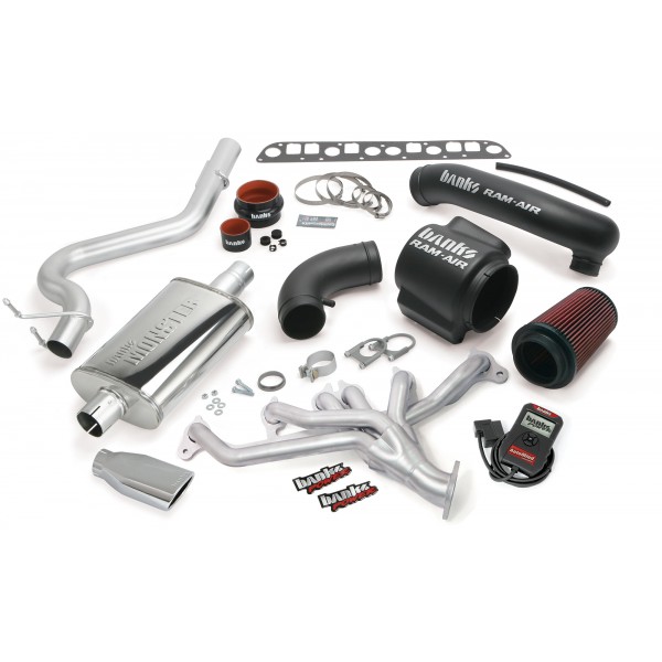 Banks Power 51331-B Single Exhaust Powerpack Sys for 98-99 Jeep