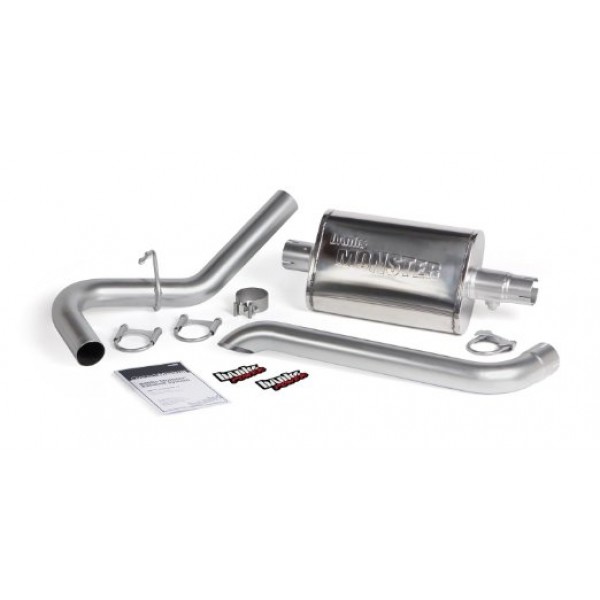 Banks Power 51360 Monster Exhaust System for 1987-2001 Jeep 4.0L