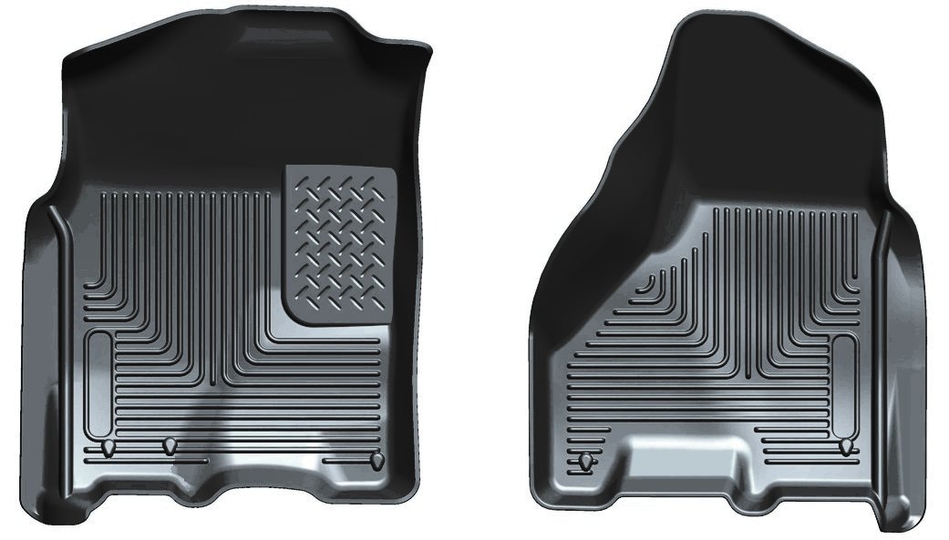 Husky 53511 Front Floor Liners - Black - Click Image to Close