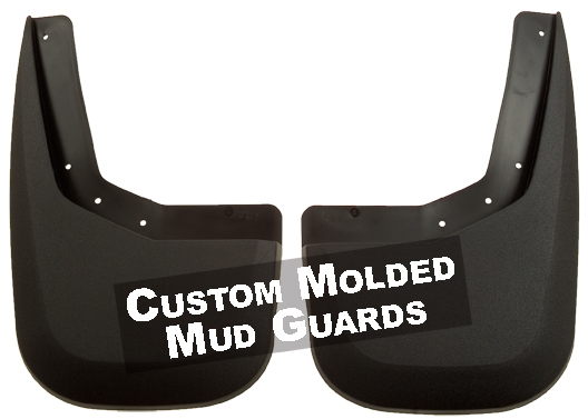 Husky 56101 Front Mud Guards - Black - Click Image to Close