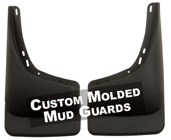 Husky 56281 Front Mud Guards - Black - Click Image to Close
