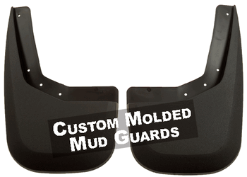 Husky 56831 Rear Mud Guards - Black - Click Image to Close