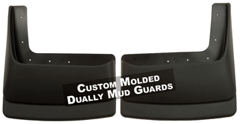 Husky 57051 Rear Mud Guards - Black - Click Image to Close