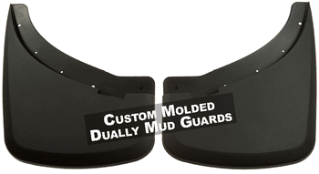 Husky 57191 Rear Mud Guards - Black - Click Image to Close
