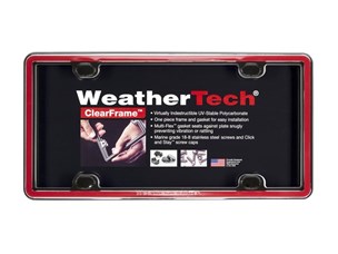 Weathertech 63022 Accessory Clear Universal Red Frame Kit
