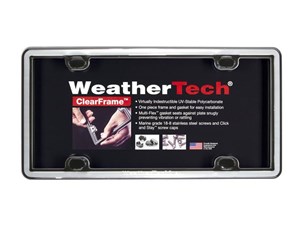 Weathertech 63023 Accessory Clear Universal Chrome Frame Kit
