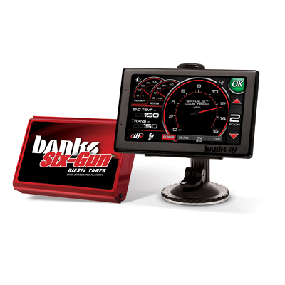 Banks Power 63729 Six-Gun Dsl Tuner w/Banks iQ for 01-04 Chevy - Click Image to Close