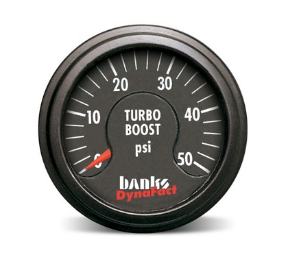 Banks power 64052 Boost Gauge Kit - 0-50 LB Mech - 94-05 Ford - Click Image to Close