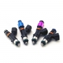Injector Dynamics ID725 adaptor tops purple for R32-33-34 RB26