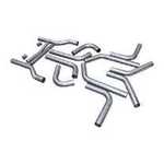 Flowmaster 815935 U-Fit Dual Exhaust Kit 409S - 2.25" - Click Image to Close