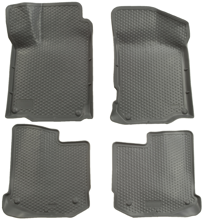 Husky 89312 Front and 2ND Seat Floor Liners - Grey