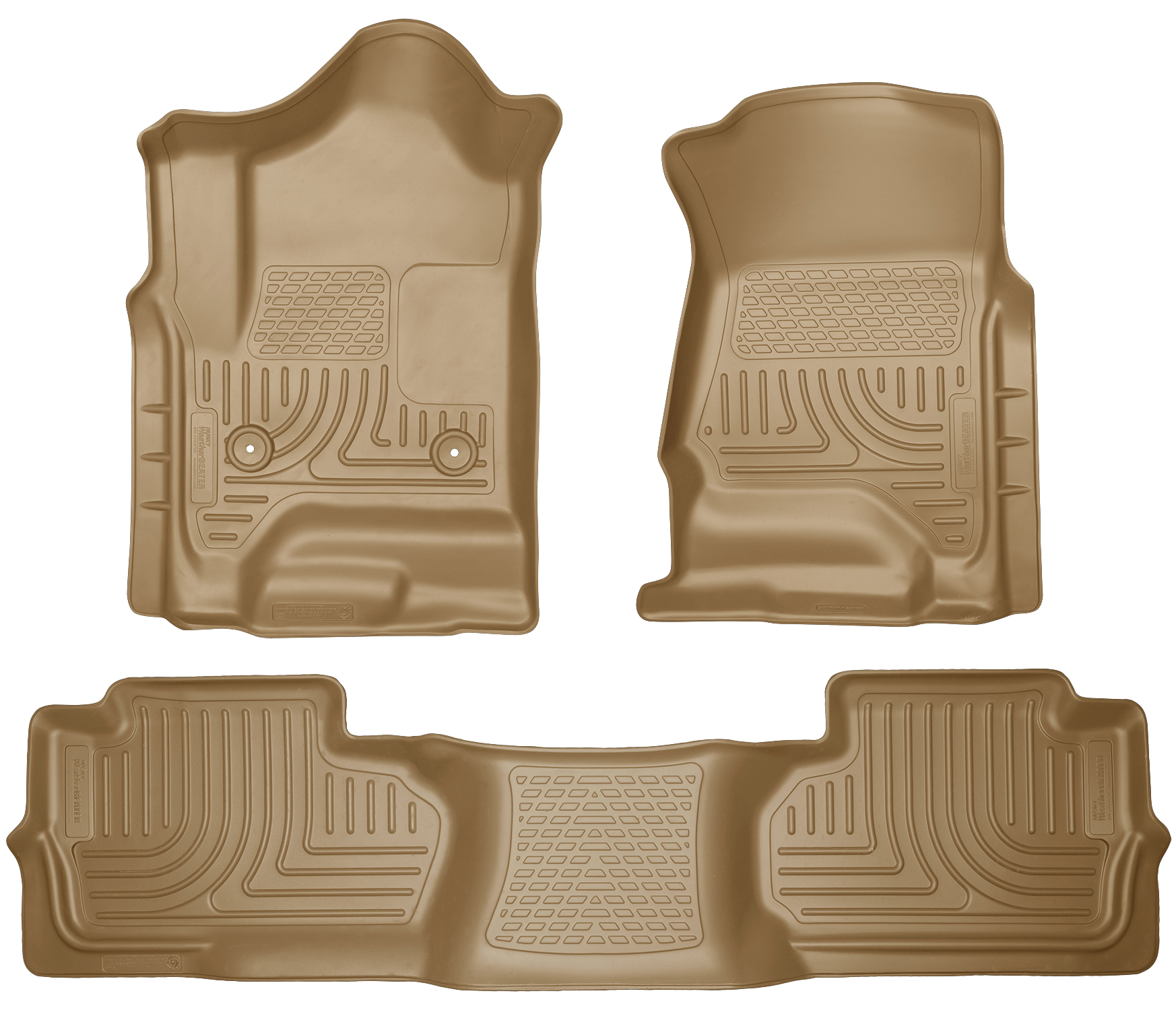 Husky Liners 98243 Front 2nd Seat Floor Liners - Click Image to Close