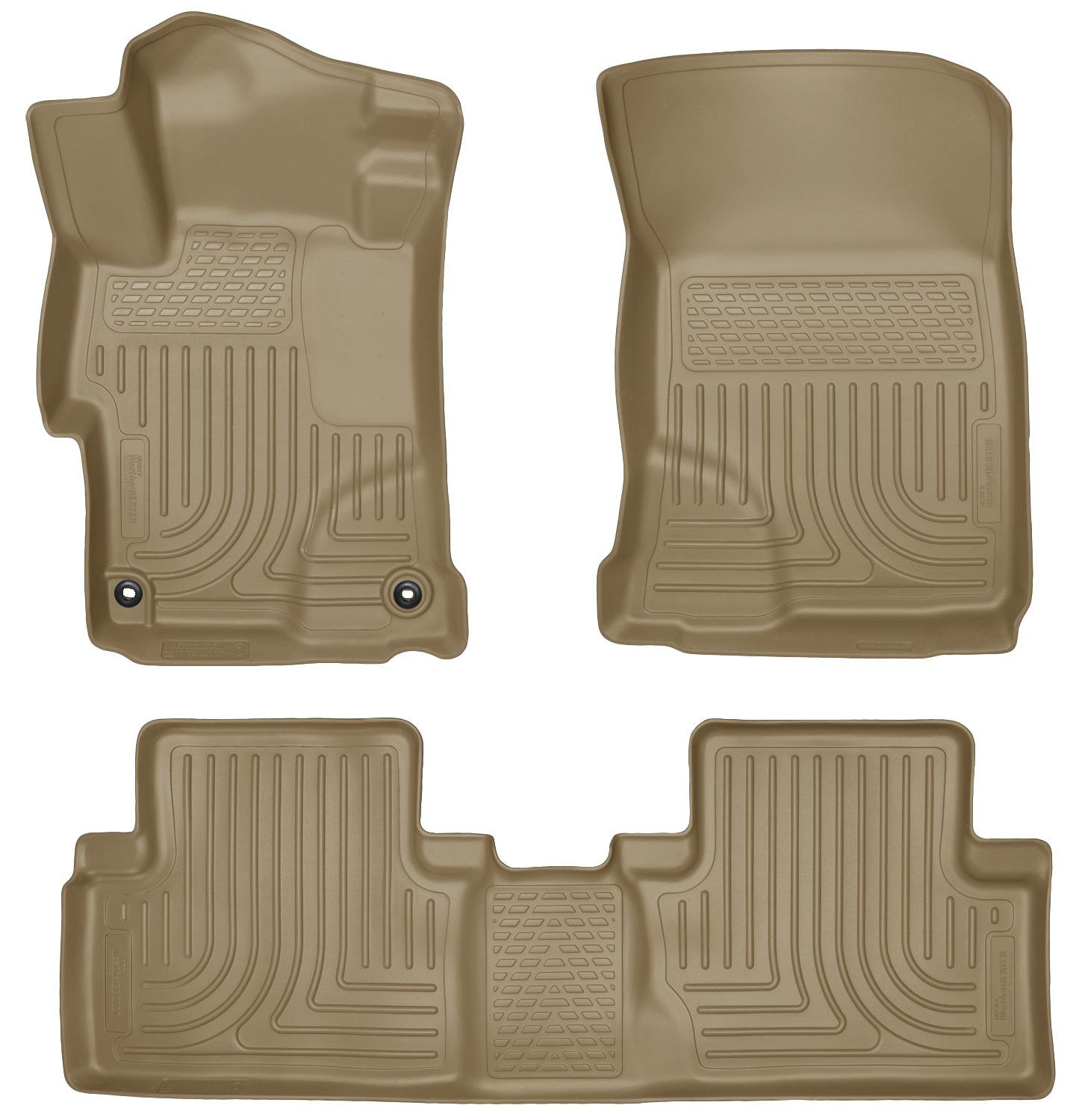 Husky Liners 99443 Front 2nd Seat Floor Liners - Click Image to Close