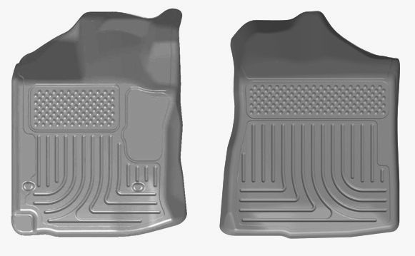 Husky 99542 Front and 2ND Seat Floor Liners - Grey - Click Image to Close