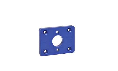 Brake Booster Delete Adapter Plate with Blue