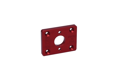 Brake Booster Delete Adapter Plate with Red - Click Image to Close