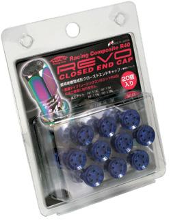 Project Kics CRFB Revo Cap Blue (Only Works For Revo Lug) - Click Image to Close