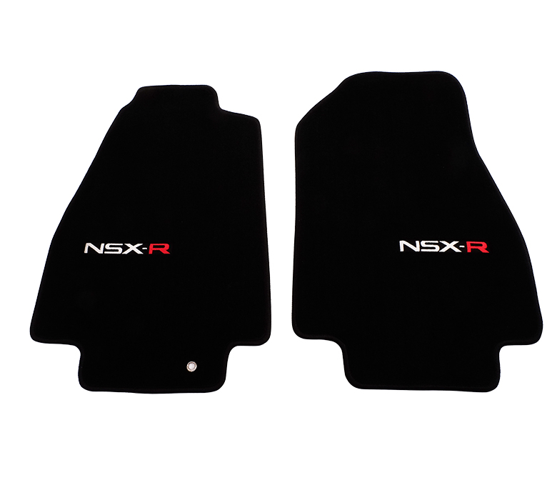 NRG FMR-200 Floor Mats for Acura NSX w/ NSX-R Logo - Click Image to Close