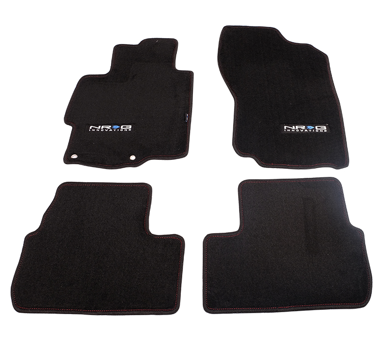 NRG FMR-510 Floor Mats for Evo X Rally Art - Click Image to Close