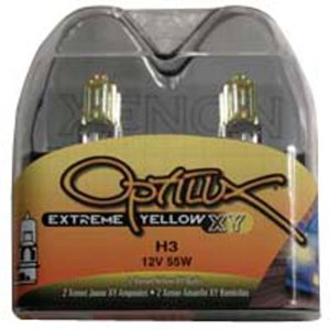 Hella Optilux H3 12V/55W XY Extreme Yellow Bulb - Click Image to Close