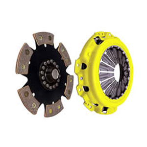 ACT HC8-HDR6 Heavy Duty Pressure Plate Solid Hub 6 Pad Disc