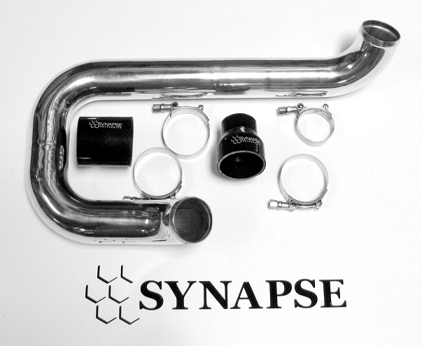 Synapse Mitsubishi Evo 8-9 LICP Kit - Polished Aluminum - Click Image to Close