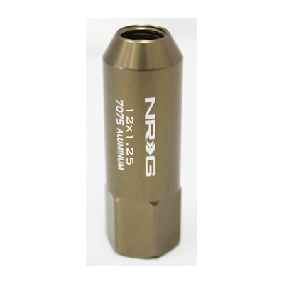 NRG LN-470TI Extended Lug Nut Set 4PC M12 x 1.5 - Titanium