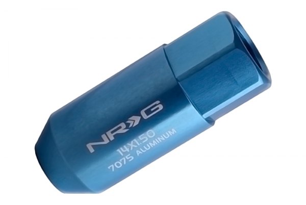 NRG LN-472BL Extended Lug Nut Set 4PC M14 x 1.5 - Blue