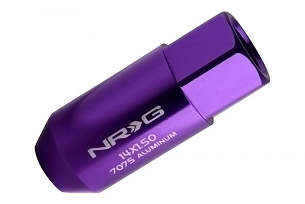 NRG LN-472PP Extended Lug Nut Set 4PC M14 x 1.5 - Purple