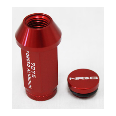 NRG LN-700RD Lug Nut M12 x 1.5 - Red - Click Image to Close