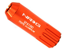 NRG LN-L471OR Extended Lug Nut M12 x 1.25 Set 4PC - Orange - Click Image to Close