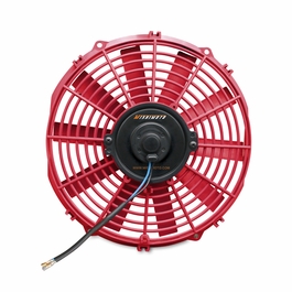 Mishimoto 12” Electric Fan 12V, Red - Click Image to Close