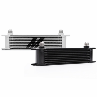 Mishimoto MMOC-10 Universal 10 Row Oil Cooler, Black - Click Image to Close