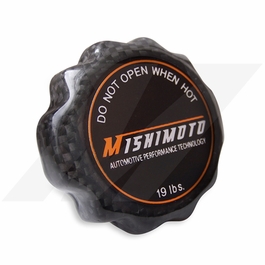 Mishimoto 1.3 Bar Rated Carbon Fiber Radiator Cap,Small (Import) - Click Image to Close