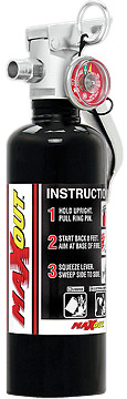 H3R Performance MX100B Black Dry Chemical Fire Extinguisher - Click Image to Close