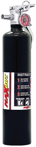 H3R Performance MX250B Black Dry Chemical Fire Extinguisher