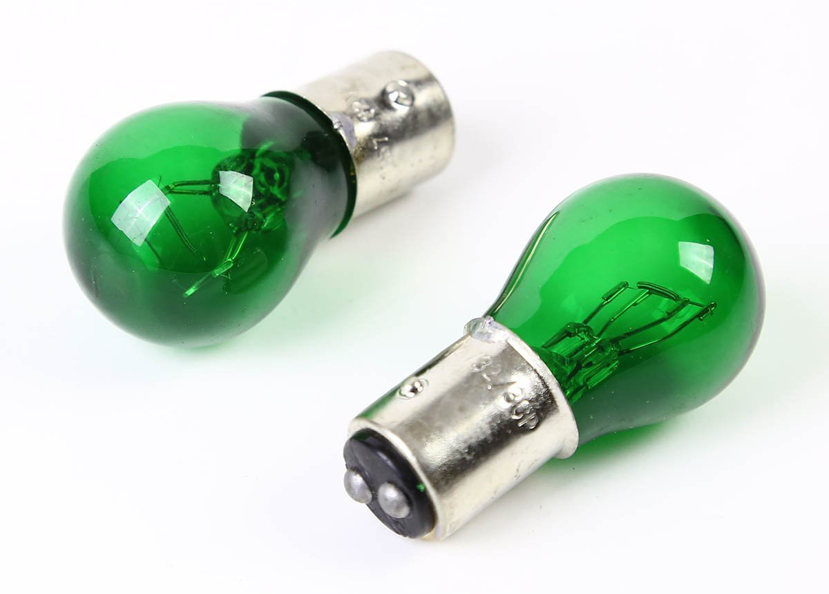 NRG OP-1157G Light Bulbs 1157 - 12V 32/3CP Green (Pair)