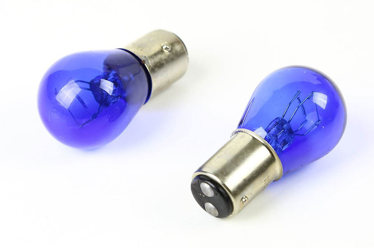 NRG OP-1157W Xenon Light Bulbs 1156 - 12V 27/8W Blue Super White - Click Image to Close