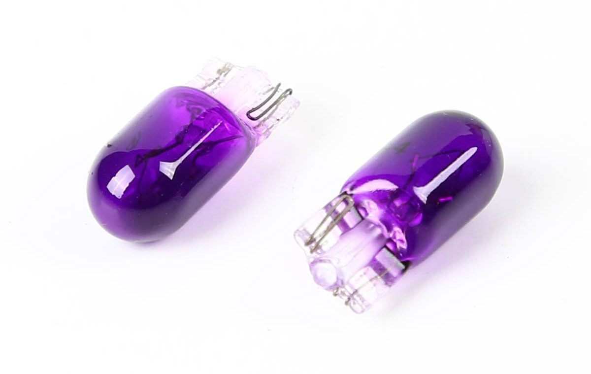 NRG OP-194P Interior Light Bulbs 194 - 12V 2CP Purple (Pair)