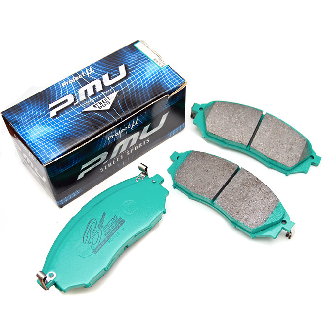 Project Mu Street Sports B-Force Front Pads for 89-96 240SX