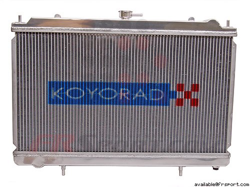 Koyo R020369 53mm Aluminum Racing Radiator for 94-02 Silvia