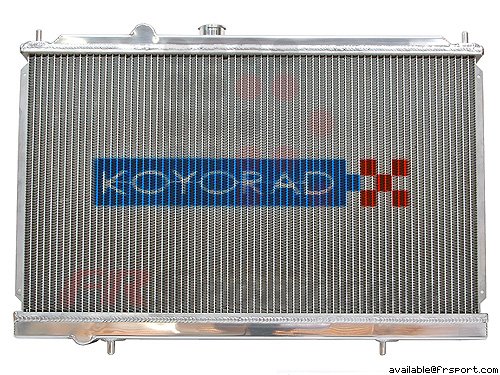 Koyo 53mm Aluminum Racing Radiator for 93-96 Lancer EVO 1 2 3 - Click Image to Close