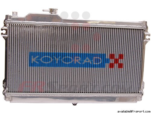 Koyo R1139 53mm Aluminum Racing Radiator for 89-97 Miata - Click Image to Close