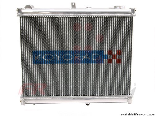 Koyo R1144 53mm Aluminum Racing Radiator for 89-92 RX7 - Click Image to Close