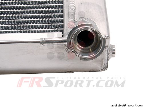 Koyo R1144N 53mm NFLOW Aluminum Racing Radiator for 89-92 RX7 - Click Image to Close