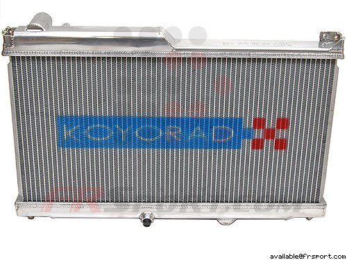 Koyo R1443 53mm Aluminum Racing Radiator for 93-95 RX7