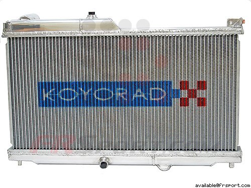 Koyo R1443N 53mm N-FLOW Aluminum Racing Radiator for 93-95 RX7 - Click Image to Close