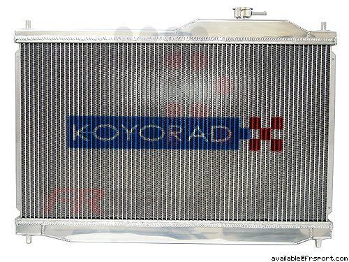 Koyo R2344 53mm Aluminum Racing Radiator for 00-05 Honda S2000
