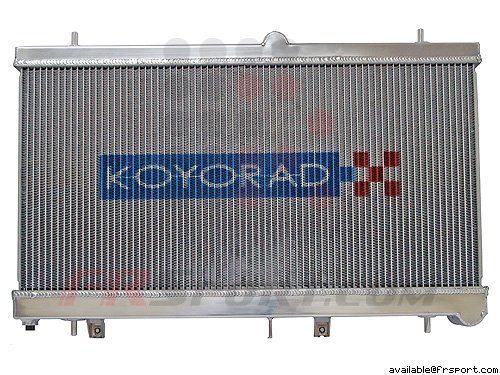 Koyo R2450 53mm Aluminum Racing Radiator for 02 Subaru Impreza